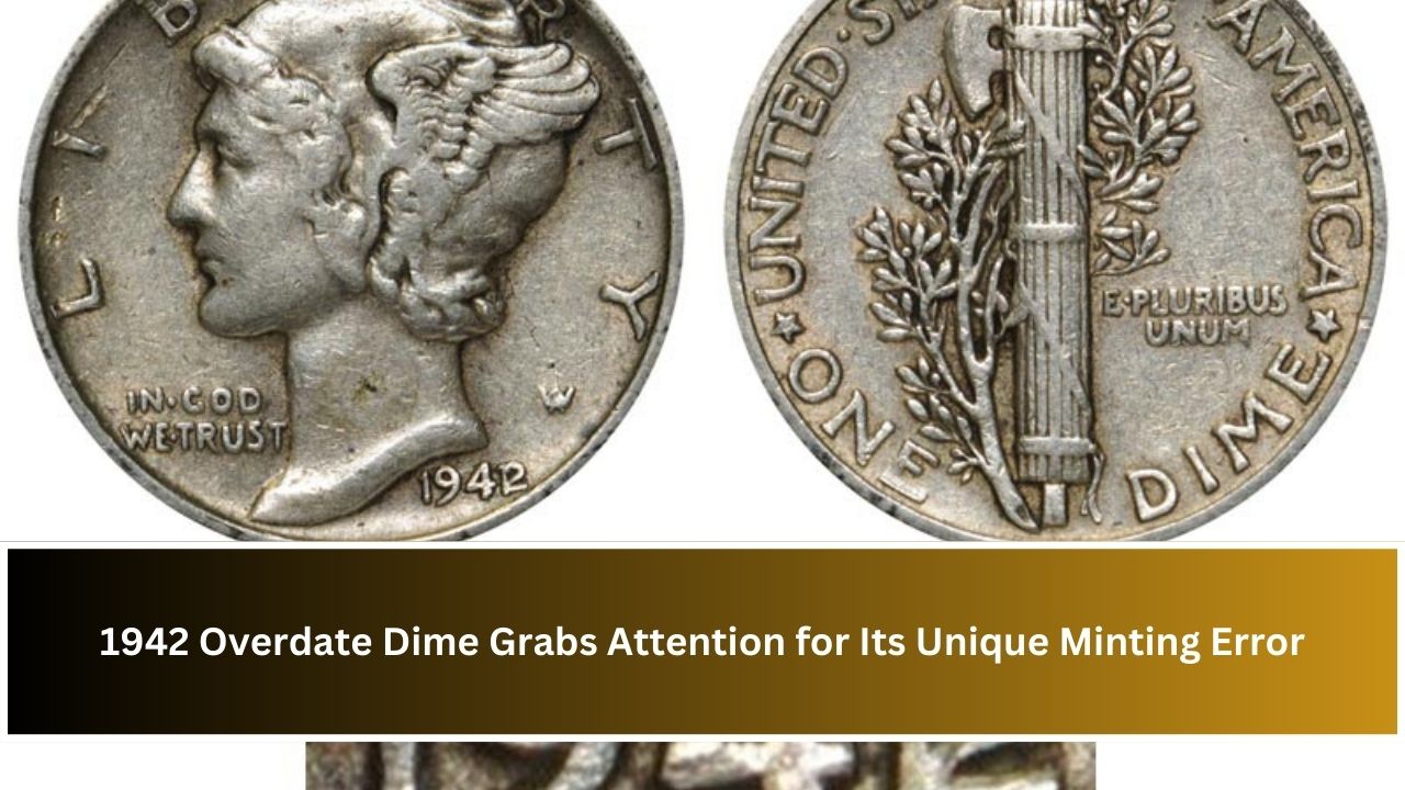 1942 Overdate Dime