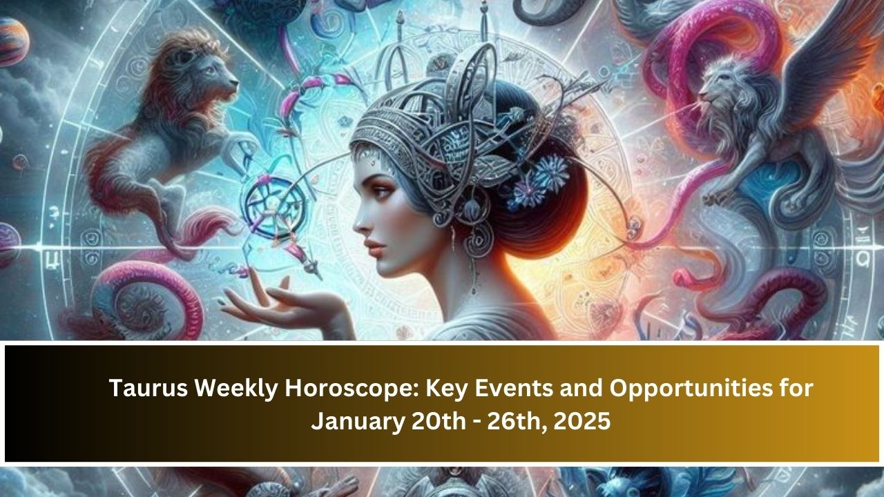 Taurus Weekly Horoscope: Key Events and Opportunities for January 20th - 26th, 2025