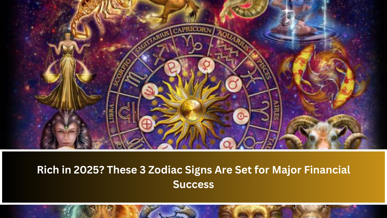 Rich in 2025? These 3 Zodiac Signs Are Set for Major Financial Success