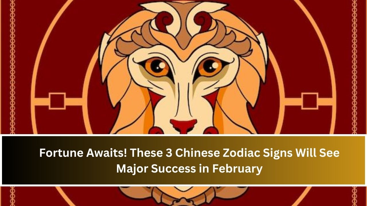 Fortune Awaits! These 3 Chinese Zodiac Signs Will See Major Success in February